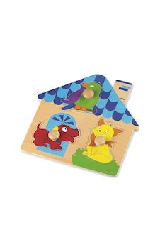Classic World Ahşap Geometrik Yapboz - Ev
