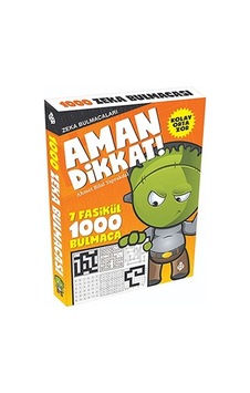 Zeka Bulmacaları-Aman Dikkat! - Ahmet Bilal Yaprakdal - Uğurböceği Zeka Bulmacaları-Aman Dikkat! - Ahmet Bilal Yaprakdal - Uğurböceği