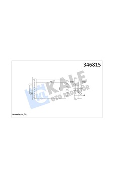 Kale-radyator Kalorıfer Radyatoru Arka Mercedes S-class W140 91 98 346815 A1408300661 Kale-radyator Kalorıfer Radyatoru Arka Mercedes S-class W140 91 98 346815 A1408300661