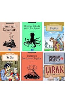 Demiryolu Çocukları .dr.oks Donkişot Ve Şermin Yaşar Dedemin Bakkalı Çırak 6 Kitap Set Demiryolu Çocukları .dr.oks Donkişot Ve Şermin Yaşar Dedemin Bakkalı Çırak 6 Kitap Set
