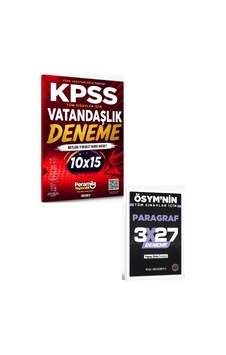 Peramila 2027 Kpss Vatandaşlık 10 Deneme Çözümlü+ Evp Akademi Paragraf Peramila 2027 Kpss Vatandaşlık 10 Deneme Çözümlü+ Evp Akademi Paragraf