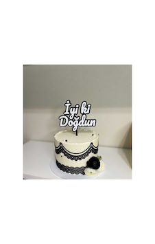 İyi Ki Doğdun Yazılı Pasta Üstü Süsleme Doğum Günü Partisi Kutlama 3d Butik Pasta Dekoru İyi Ki Doğdun Yazılı Pasta Üstü Süsleme Doğum Günü Partisi Kutlama 3d Butik Pasta Dekoru