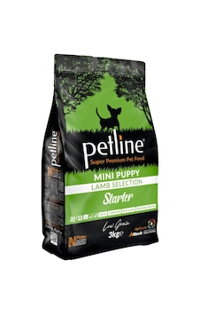 Petline Starter Lamb Selection Kuzu Etli Düşük Tahıllı Küçük Irk Yavru Köpek Maması 3 KG Petline Starter Lamb Selection Kuzu Etli Düşük Tahıllı Küçük Irk Yavru Köpek Maması 3 KG