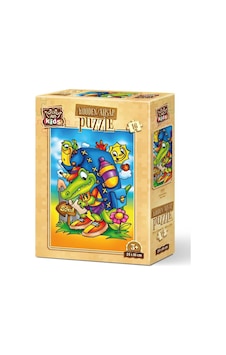 Art Puzzle Kids 3 Yaş Ve Üzeri Ahşap Yapboz Timsah Okul Yolunda - 16 Parça Yapboz 5852 Art Puzzle Kids 3 Yaş Ve Üzeri Ahşap Yapboz Timsah Okul Yolunda - 16 Parça Yapboz 5852