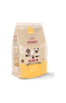 Honey Premium Gurme Kuzu Etli ve Pirinçli Yetişkin Kedi Maması 1 KG Honey Premium Gurme Kuzu Etli ve Pirinçli Yetişkin Kedi Maması 1 KG