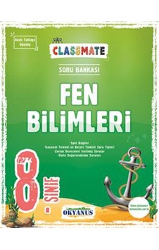 8. Sınıf Classmate Fen Bilimleri Soru Bankası