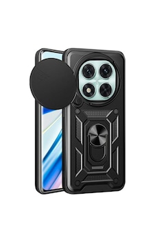Adige Xiaomi Redmi Note 15 Pro 4g Kılıf Pars Yüzüklü Standlı Siyah