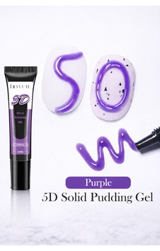Lilycute Solid Pudding Gel 5 D 10 Ml Purple Lilycute Solid Pudding Gel 5 D 10 Ml Purple
