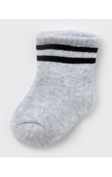 Biorganic Unisex Çizgili Tekli Bebek Çorabı 68458 Biorganic Unisex Çizgili Tekli Bebek Çorabı 68458