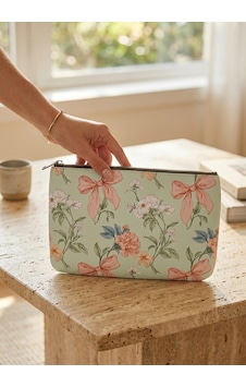 The Mia Clutch Ribbon 27 X 19 Cm Renkli The Mia Clutch Ribbon 27 X 19 Cm Renkli