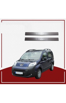Peugeot Bipper Uyumlu Kapı Eşiği -2007 Paslanmaz Çelik Parça