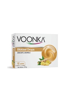 Voonka Pastil Zencefil Bitkisel Drops 12 Li Voonka Pastil Zencefil Bitkisel Drops 12 Li