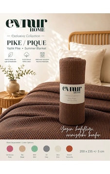Evnur Home Lüks Pike Çift Kişilik 200x235 Açık Kahve Evnur Home Lüks Pike Çift Kişilik 200x235 Açık Kahve