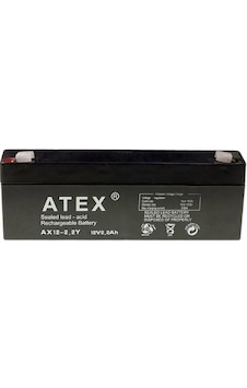Atex AX-12V 2.2 AH Bakımsız Kuru Akü Atex AX-12V 2.2 AH Bakımsız Kuru Akü