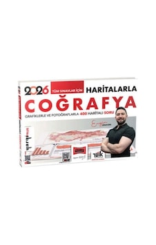 Yargı 2026 Tüm Sınavlar İçin Haritalarla Coğrafya Grafiklerle Ve Fotoğraflarla 400 Haritalı Soru Yargı 2026 Tüm Sınavlar İçin Haritalarla Coğrafya Grafiklerle Ve Fotoğraflarla 400 Haritalı Soru