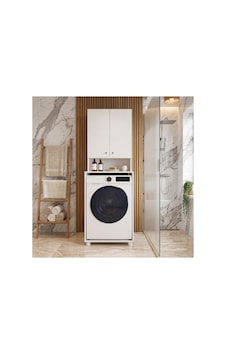 Craft Çamaşır Makine Dolabı Çok Amaçlı Dolap Banyo Dolabı Beyaz - 906120331 Beyaz Craft Çamaşır Makine Dolabı Çok Amaçlı Dolap Banyo Dolabı Beyaz - 906120331 Beyaz