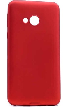 Htc U Play Kılıf Zore Premier Silikon Kapak Kırmızı