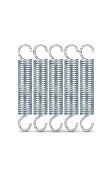 Trambolin Yayı 8,5 Cm 5 Adet - Galvanizli, Isıl İşlemli Sıkı Sargılı Step Trambolin Yayı Trambolin Yayı 8,5 Cm 5 Adet - Galvanizli, Isıl İşlemli Sıkı Sargılı Step Trambolin Yayı