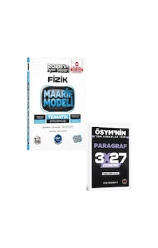 2027 Çap 2027 Üniversiteye Hazırlık Fizik Ders Platosu Maarif Modeli Tematik Soru Bankası+ Evp Akademi Paragraf