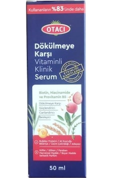 Otacı Dökülmeye Karşı Vitaminli Klinik Serum 50 ML