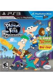 Disney Phineas And Ferb Across The 2nd Dimension PS3 Oyun Disney Phineas And Ferb Across The 2nd Dimension PS3 Oyun