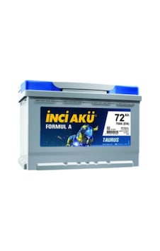 İnci 12v 72ah Akü