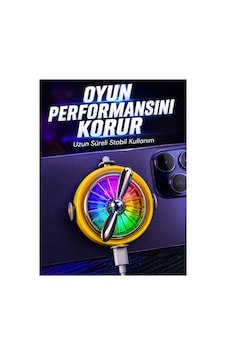 Telefon İçin Rgb Led Manyetik Soğutma Fanı Renk Telefon İçin Rgb Led Manyetik Soğutma Fanı Renk