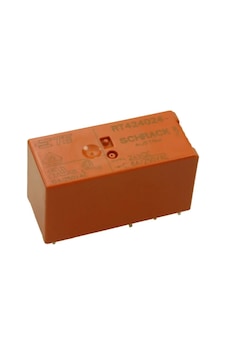 Schrack Rt424024c Röle, 2 Kontak 8a 24v Dc Pcb - 20 Adet