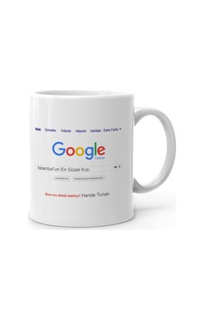 Kişiye Özel Google Şehrin En Güzel Kızı Beyaz Kupa Bardak - 1 Kişiye Özel Google Şehrin En Güzel Kızı Beyaz Kupa Bardak - 1