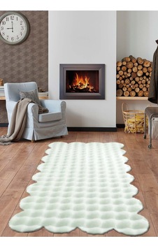 Raschel Carpet Lazer Kesim Beyaz Yumuşak Bubble Kaymaz Özel Taban Peluş Halı Yolluk Beyaz Raschel Carpet Lazer Kesim Beyaz Yumuşak Bubble Kaymaz Özel Taban Peluş Halı Yolluk Beyaz