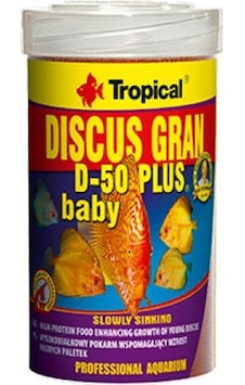 Tropical Discus Gran D-50 Plus Baby 100Ml/52G