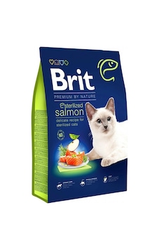 Brit Premium Somonlu Kısırlaştırılmış Yetişkin Kedi Maması 8 Kg Brit Premium Somonlu Kısırlaştırılmış Yetişkin Kedi Maması 8 Kg