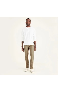 Dockers Smart 360 Comfort Knit Slim Fit Erkek Chino Pantolon A141900000 Bej Dockers Smart 360 Comfort Knit Slim Fit Erkek Chino Pantolon A141900000 Bej