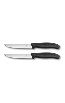 Swiss Classic 12cm Düz Biftek Bıçağı, Siyah, Blisterli Swiss Classic 12cm Düz Biftek Bıçağı, Siyah, Blisterli