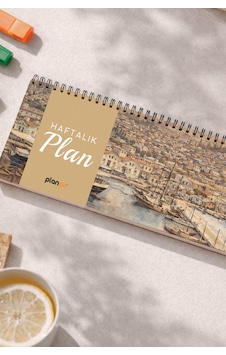 Tarihsiz Spiralli Haftalık Masaüstü Planlayıcı - İzmir - 10x30 Cm Plango Turkuaz Tarihsiz Spiralli Haftalık Masaüstü Planlayıcı - İzmir - 10x30 Cm Plango Turkuaz