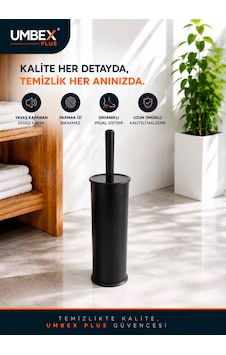 Siyah Wc Fırçası Siyah Tuvalet Fırcası Krom Kaplama Siyah Wc Fırçası Siyah Tuvalet Fırcası Krom Kaplama