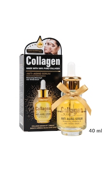 Kolajen Ve Hyaluronik Asitli Yaşlanma Karşıtı Yüz Serumu 40 Ml Nemlendirici & Dolgunlaştırıcı Cilt Serumu
