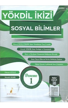 YÖKDİL İkizi Sosyal Bilimler Seti  -  2 Kitap Takım  -  Gürcan Günay  -  Universal Müzik