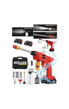 Pro Müller 24 Vf Çift Akülü Bakır Sargılı Su Soğutmalı Profesyonl Yüksek Basınçlı Bahçe Ve Oto Yıkama Pro Müller 24 Vf Çift Akülü Bakır Sargılı Su Soğutmalı Profesyonl Yüksek Basınçlı Bahçe Ve Oto Yıkama