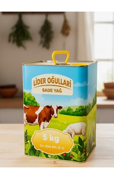 Lider Oğulları Sade İnek Yağı 5 KG Lider Oğulları Sade İnek Yağı 5 KG