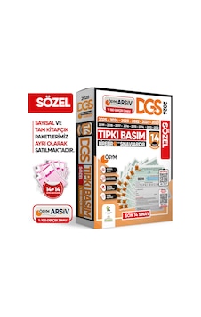 2026 DGS SÖZEL (Söz) ÖSYM Çıkmış Soru Tıpkı Basım 14lü Deneme Kitapçığı Türkiye Geneli Çözümlü 2026 DGS SÖZEL (Söz) ÖSYM Çıkmış Soru Tıpkı Basım 14lü Deneme Kitapçığı Türkiye Geneli Çözümlü