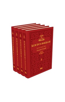 Kur'an'a Bakışlar Kur'an-ı Kerim Tefsiri Kırmızı Set - 4 Kitap Takım - Zeyneb Gazali - Kitap Dünyası Kur'an'a Bakışlar Kur'an-ı Kerim Tefsiri Kırmızı Set - 4 Kitap Takım - Zeyneb Gazali - Kitap Dünyası