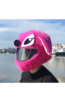Pembe Kask Aksesuarı Kılıf Pembe Kask Aksesuarı Kılıf