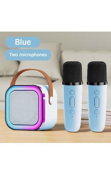 Carboon K12-2 Kablosuz Bluetooth Hoparlör Karaoke Mikrofon 5 Ses Efektli Rgb Hd Müzik Kutusu Carboon K12-2 Kablosuz Bluetooth Hoparlör Karaoke Mikrofon 5 Ses Efektli Rgb Hd Müzik Kutusu