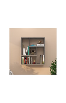 5 Bölmeli Duvar Kitaplığı Beton Rengi 72,6x82,5x22 Cm 18 Mm Suntalam Beton Beton 5 Bölmeli Duvar Kitaplığı Beton Rengi 72,6x82,5x22 Cm 18 Mm Suntalam Beton Beton