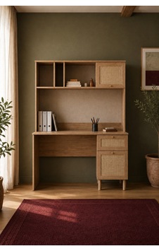 Home Sona Raflı Çalışma Masası 120x173x60 Cm Cadiz Meşe İskandinav Tasarım Ahşap Rengi - 914418363 Ahşap Rengi Home Sona Raflı Çalışma Masası 120x173x60 Cm Cadiz Meşe İskandinav Tasarım Ahşap Rengi - 914418363 Ahşap Rengi