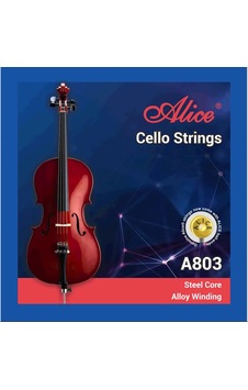 Alice A803-1 Tek Çello La A Teli Profesyonel Çello İcrası İçi Alice A803-1 Tek Çello La A Teli Profesyonel Çello İcrası İçi