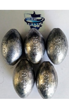 Gezer Olta Kurşunu 60 Gram 5 Adet Gezer Olta Kurşunu 60 Gram 5 Adet