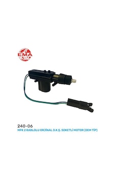 Ema Merkezi Kilit Motoru 2 Kablo Soketli Arka Tofaş Üniversal 240-06 Ema Merkezi Kilit Motoru 2 Kablo Soketli Arka Tofaş Üniversal 240-06