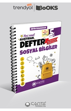 5. Sınıf Sosyal Bilgiler Yeni Nesil Alıştıran Defter Güncel Baskı 5. Sınıf Sosyal Bilgiler Yeni Nesil Alıştıran Defter Güncel Baskı